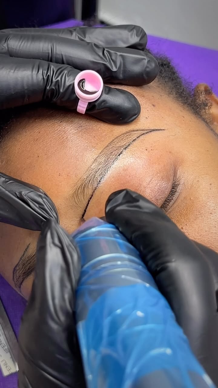 Ombre Brows at Next Level Beauty, Addis Ababa
